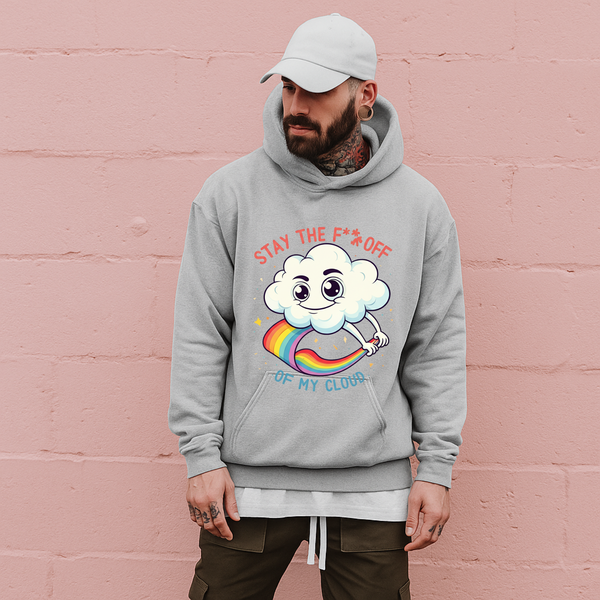Cloud Rainbow Attitude Hoodie