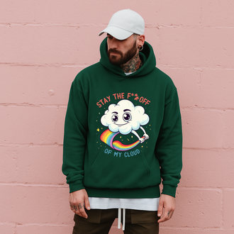Cloud Rainbow Attitude Hoodie