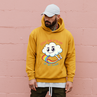 Cloud Rainbow Attitude Hoodie