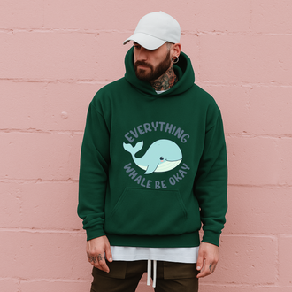 Whale Be Okay Hoodie