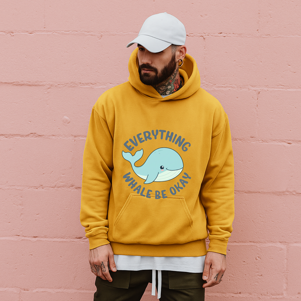 Whale Be Okay Hoodie
